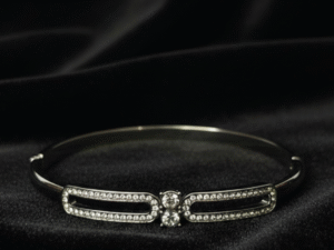 Silver Adjustable Bangles