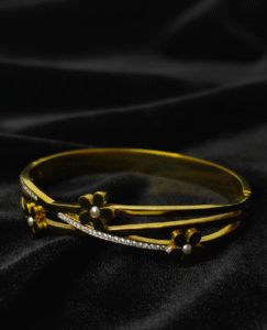 Gold Adjustable Bangles