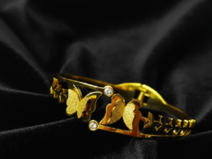 3D Butterfly Design Adjustable Bangles