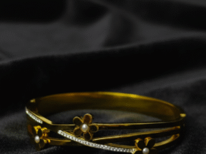 Flowers Design Adjustable Bangles